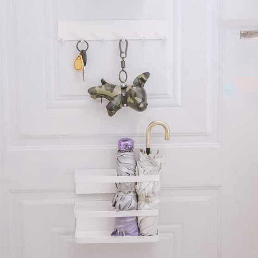 Black/White Umbrella Storage Rack Wall Mounted Umbrella Stand Convenient Umbrella Holder  Home