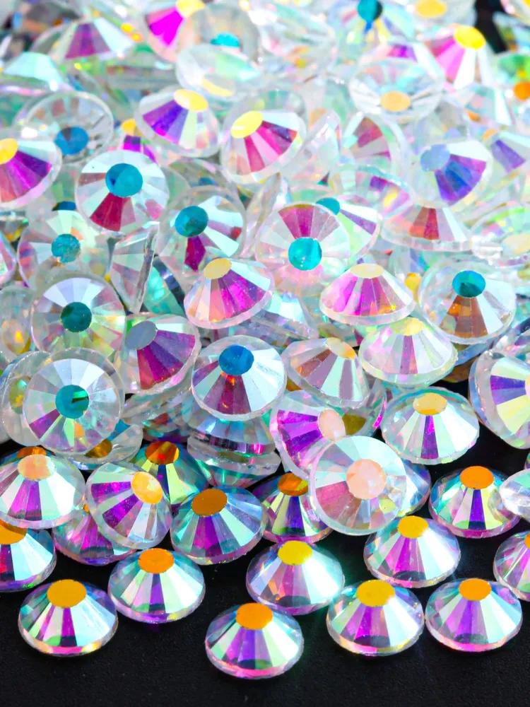 Rhinestones, 80 g, 1440 pcs, multicolour