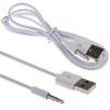 Universal USB To 3.5mm Audios Cable Syncing & Charger Cable For Devices And Devices 1M