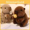 Animal Nezha Marmot Plush Toy Stuffed Doll Bedroom Decoration Cartoon Gift Kids
