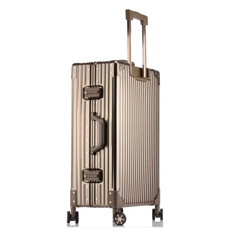 KIYERSY Business High-end Aluminum Frame Carry-on Luggage
