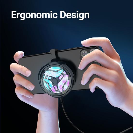 AL01 Phone Cooling Fan Portable Quick Cooling USB Smart Phone Radiator Mobile Gamepad Cooler Fan for Game Console