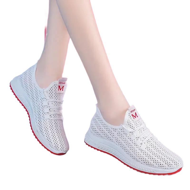 Basket Femme Summer Women's Vulcanize Shoes Sneakers Young Lady All Match White Black Footwears Zapatos De Mujer
