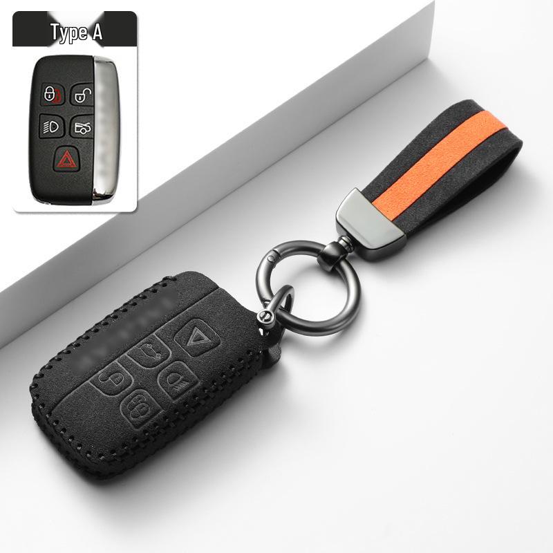 Zamszowe Etui na Kluczyk do Jaguar XE/XFL, F-PACE/XJ, F-TYPE/E-PACE