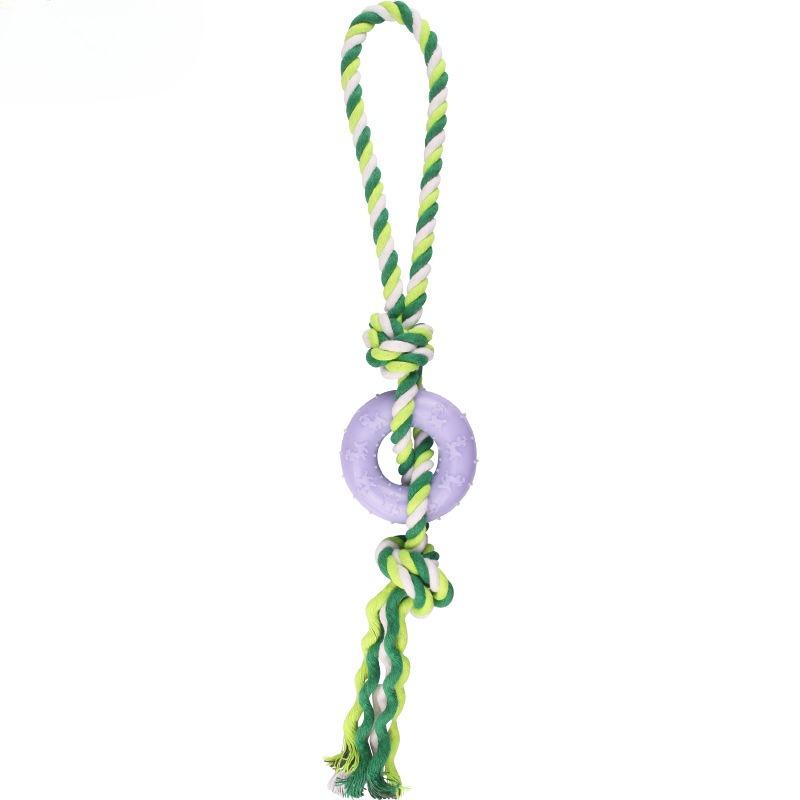 Pet Toys, Cotton Rope, Dog Pen, Drawstring, Durable Teeth, Rope Knot, Training, Self-entertainment and Boredom Dog Toys