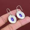 Charoite Earring Natural Gemstone Earrings Vintage Earring Latest Design Jewelry 925 Sterling Silver Earring Handmade Earring Gifts For Wife