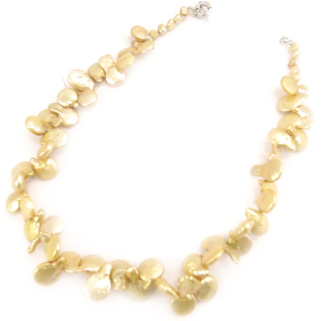 Les Trésors De Lily [C9140] - Gold 'Mineralia' Necklace