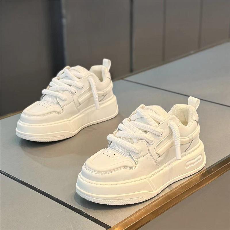 Spring new thick-bottomed high-end casual yz 38 белый