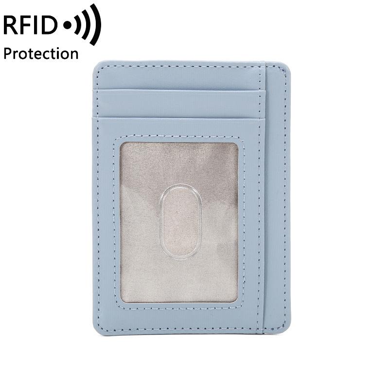 Anti-magnetic and anti-wear card sleeve, ID card clip, bank card protective sleeve, certificate, bus card bag, multi-card position.