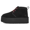 Neumel Heritage Platform Chukka Black Women Sneakers 1130604-BLK