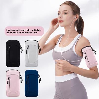 Summer Running Mobile Phone Arm Bag Men's and Women's Sports Fitness Waterproof Wrist Bag Arm Mobile Phone Bag