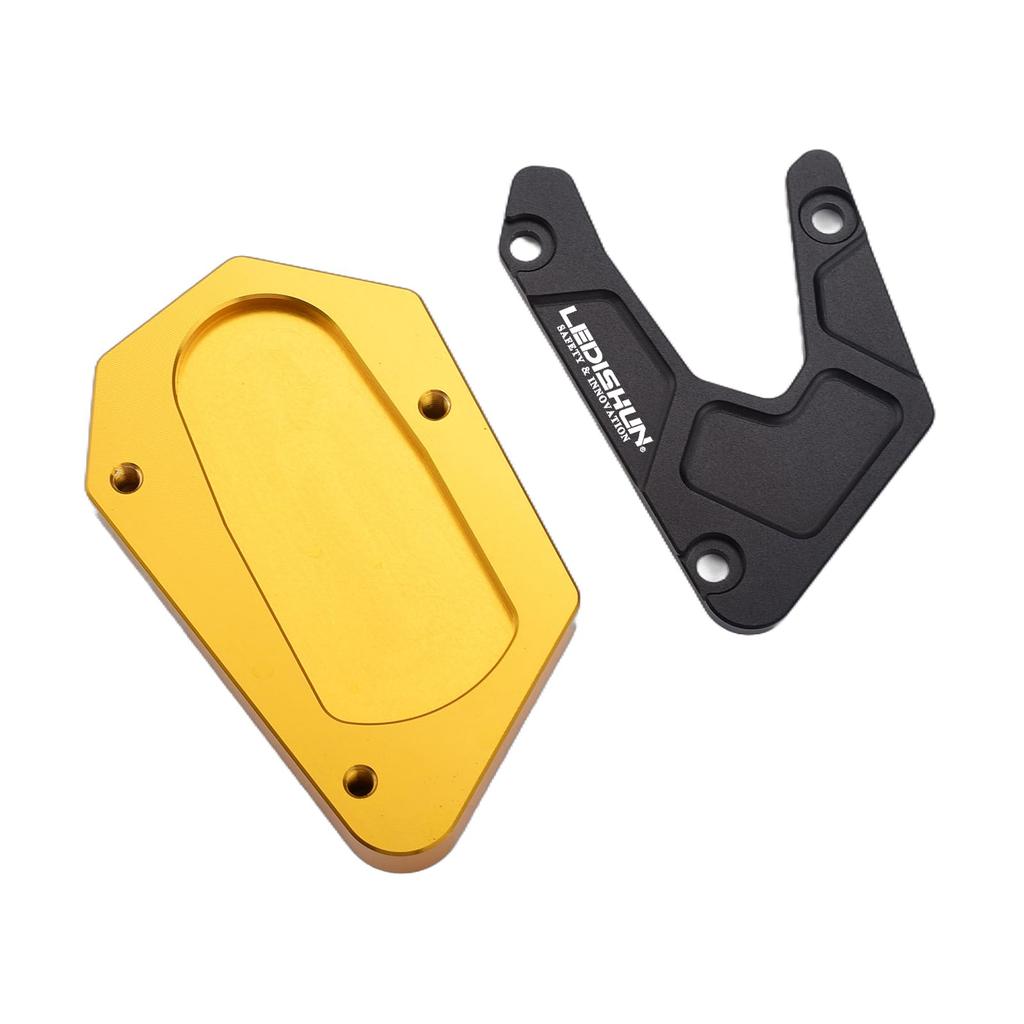 LEDIUSHUN Motorcycle Side Stand Plate for Suzuki 800DE Adventure 800DE 800 Touring and 800 V-Strom (2023-2024), V-Strom (2023-2024), V-Strom
