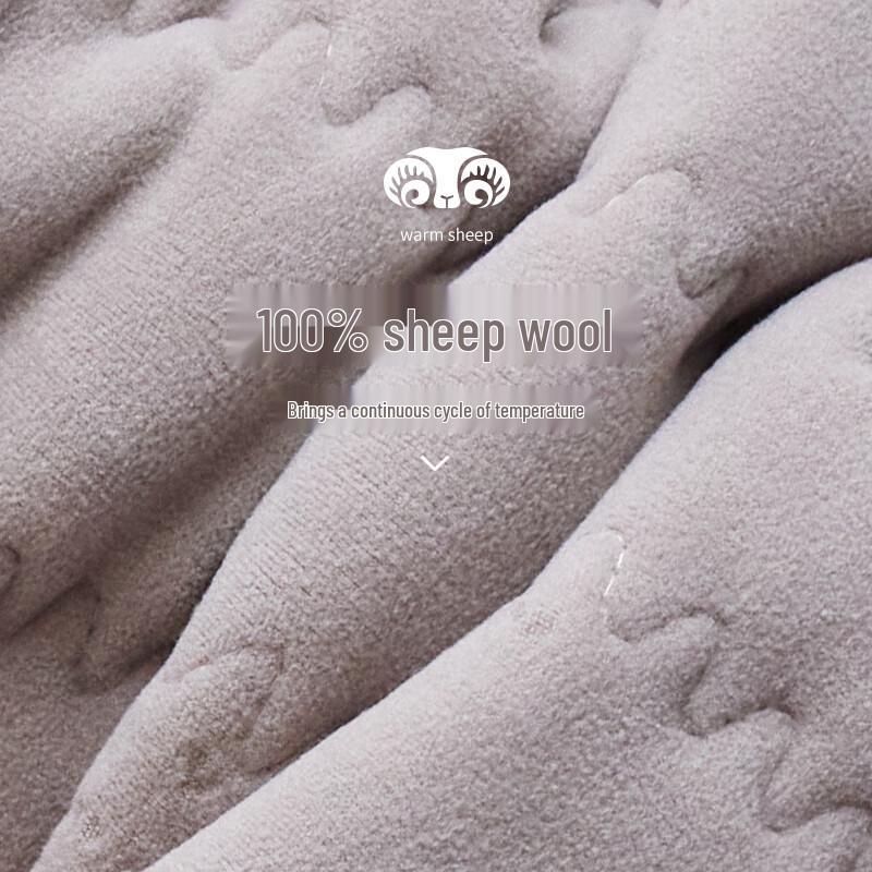 Yu Zhaolin Women's 650g Wool Blend High-Waist Thermal Leggings