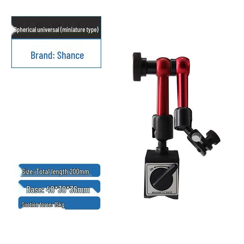 Magnetic Stand with Strong Base for Dial Indicator - Universal Holder with Hydraulic Oil Pressure Mini
