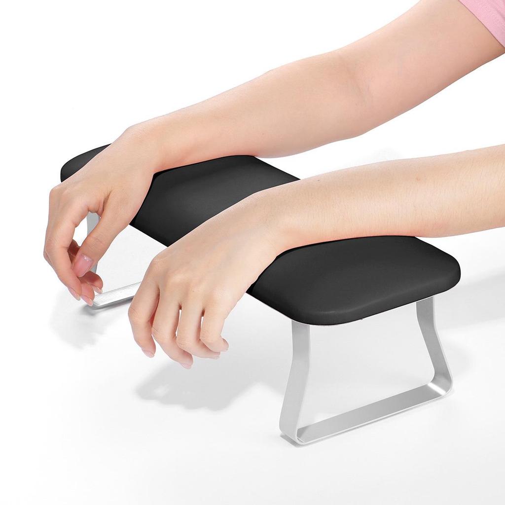 Portable U-Shaped Nail Art Cushion with Detachable Bracket and Inclined Design In Multi-functional Russian Style