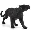 Figurine Animalière Pvc Panthère Noire avec Design Authentique pour les Passionnés de Nature