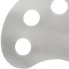 1Pair Piano Finger Strengthener Half Moon Shape Comfortable To Grip TPE Piano Hand