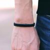 5 Colori Stile Semplice Bracciale Uomo Grado A Corda a Chiglia da 4 mm Braccialetto a Doppio Strato Sport all'Aperto Braccialetto di Sopravvivenza Pulseria Homme Joias