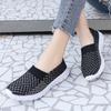 Summer Handmade Slip On Braid Beach Shoes Women Moccasins Plus Size Casual Espadrilles Breathable Sneakers