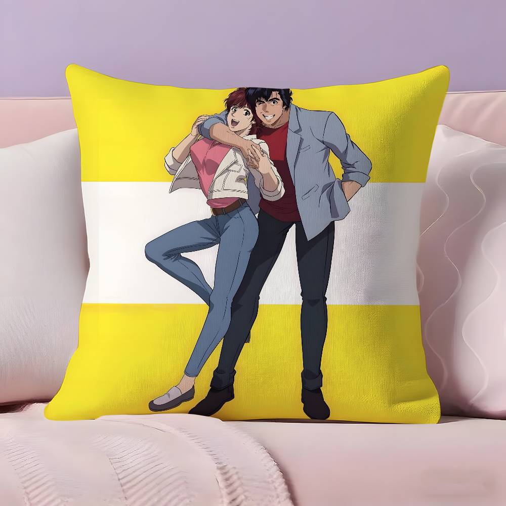 C-City Hunter P-Private Eyes Pillow Case Pillowcase Ultra Soft Skin Friendly Fabric Cloud Like Comfort & Concealed Zipper