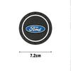 New 2026 Car Sticker 2025 Hot 1/2pc Car Badge Water Cup Holder Anti-slip Pad Mat Bottle Slot Coaster For Ford Fiesta Mondeo Fusi
