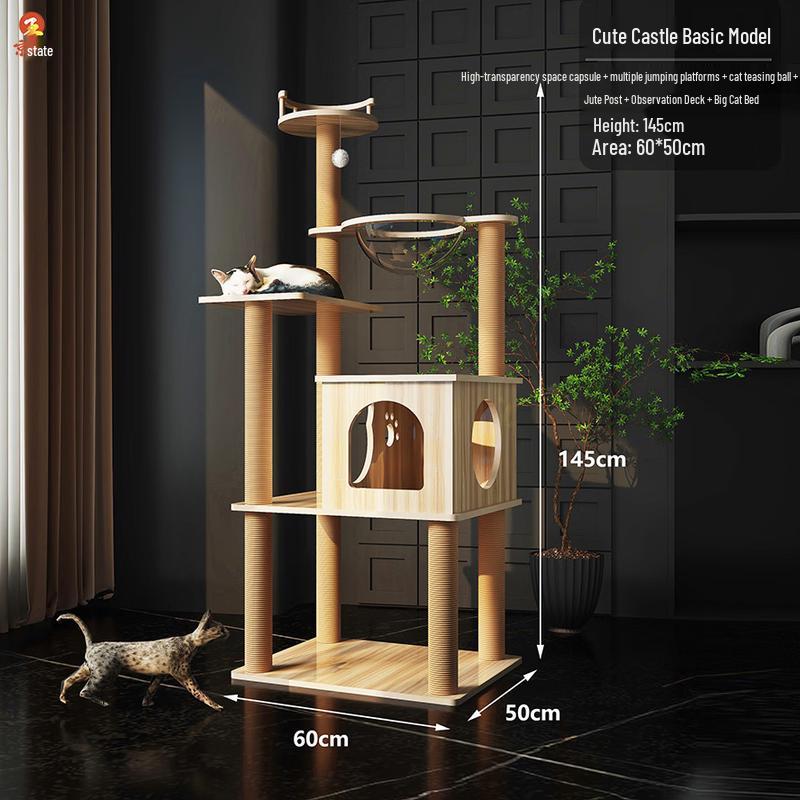 Jingzhou Multi-Level Cat Tree & Activity Center