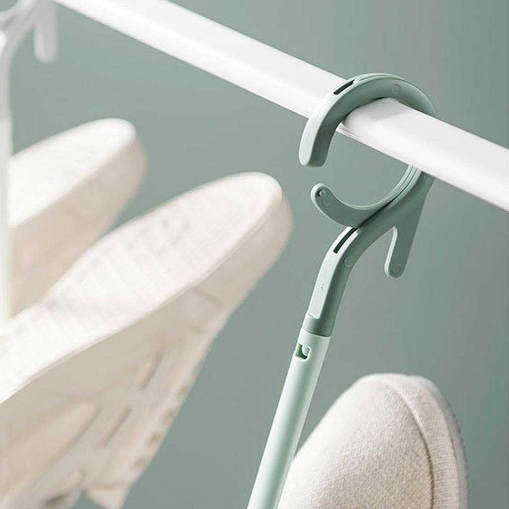 Rotating Shoe Rack Double Hook Shoe Drying Rack Household Shoe Drying Rack
