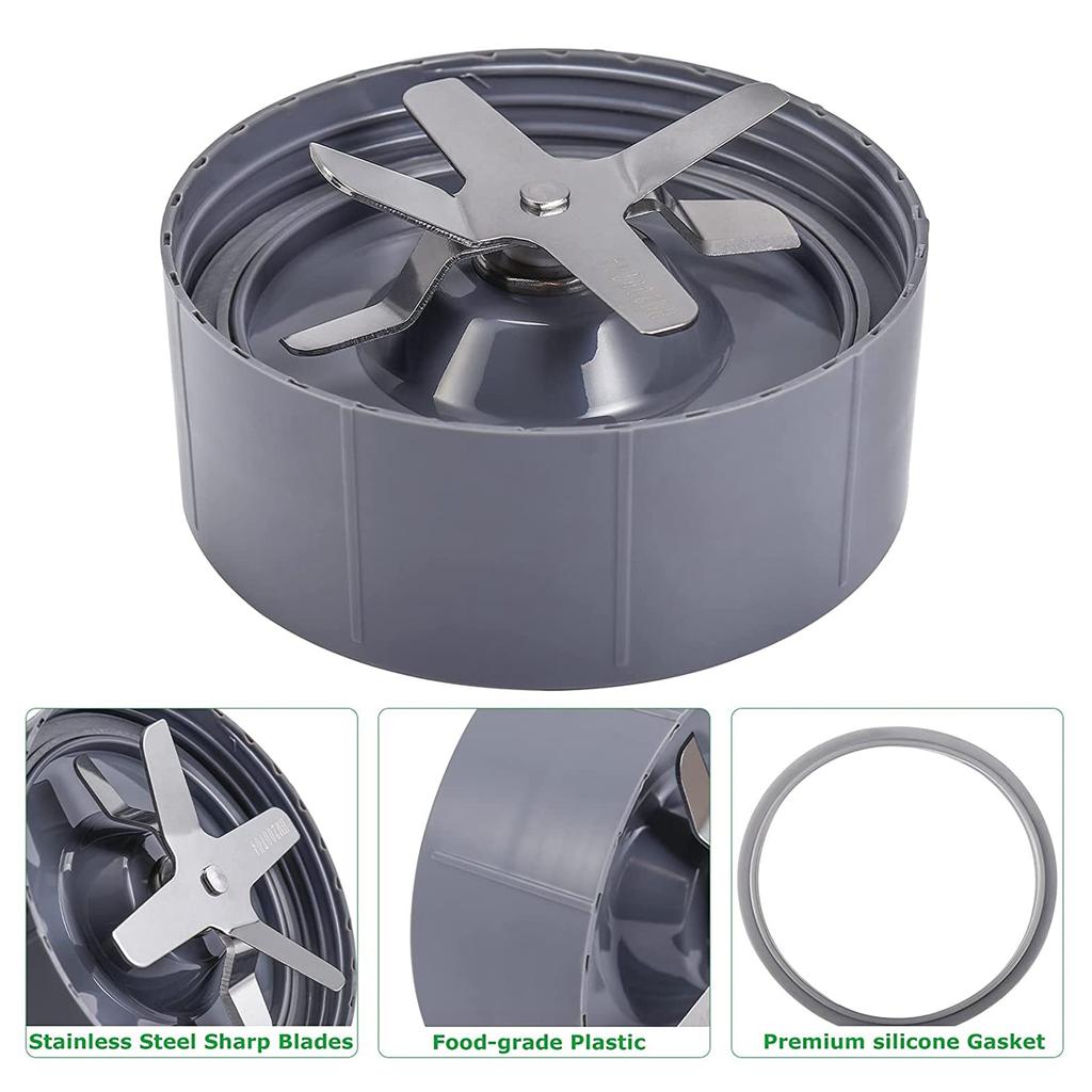 Replacement Extractor Blade Compatible for NutriBullet 600W/900W Pro Exclusive Blender NB-101S NB-201 NB9-1301 NB-101B