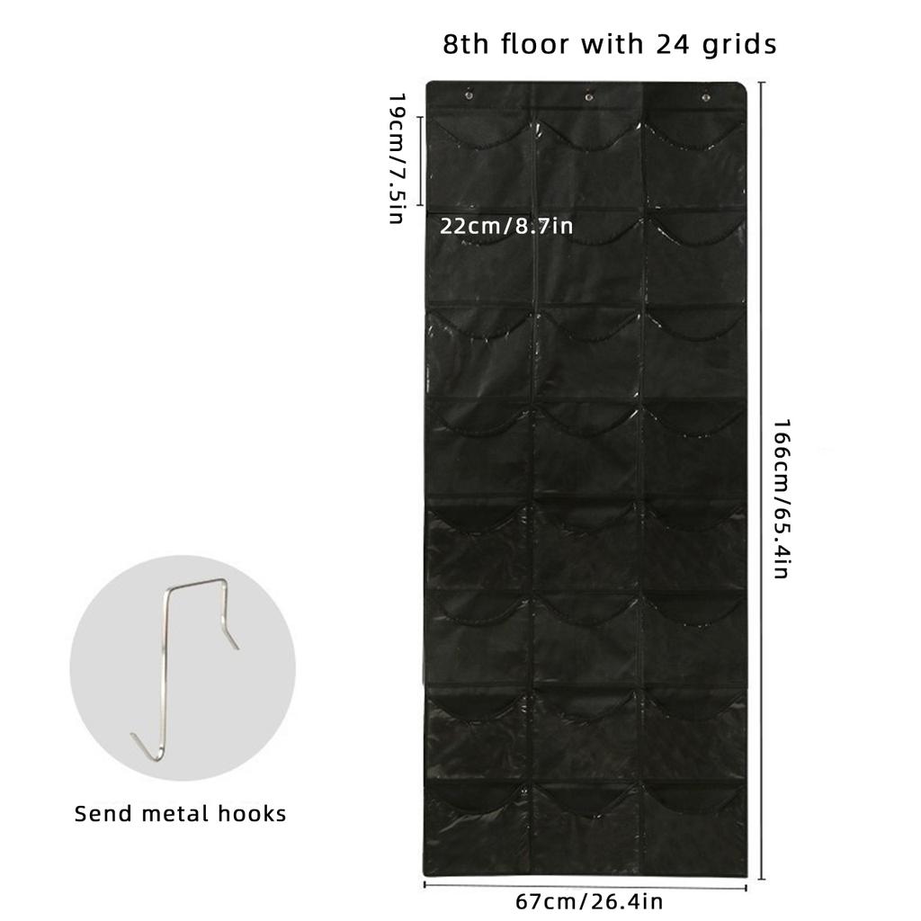 24/18 Grids Cap Storage Rack Wall Mounted Hat Display Holder Bags Door Back Closet Hats Organizer Baseball Caps Hanger