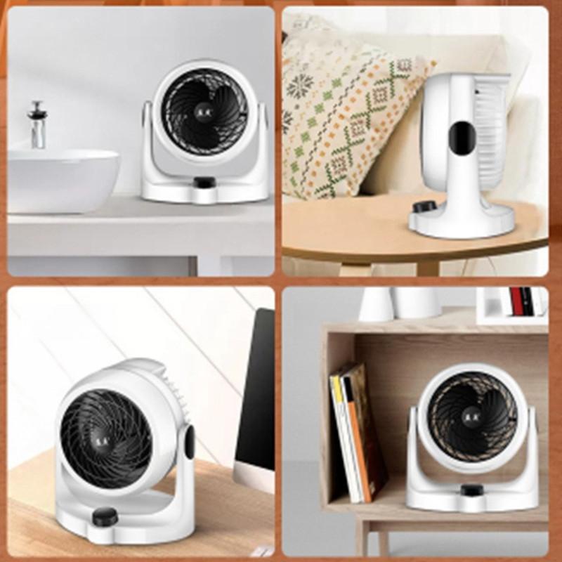 Portable Energy Saving Electric Heater Multi-functiona Hot Air Blower Home Office Desktop Air Circulation Fan