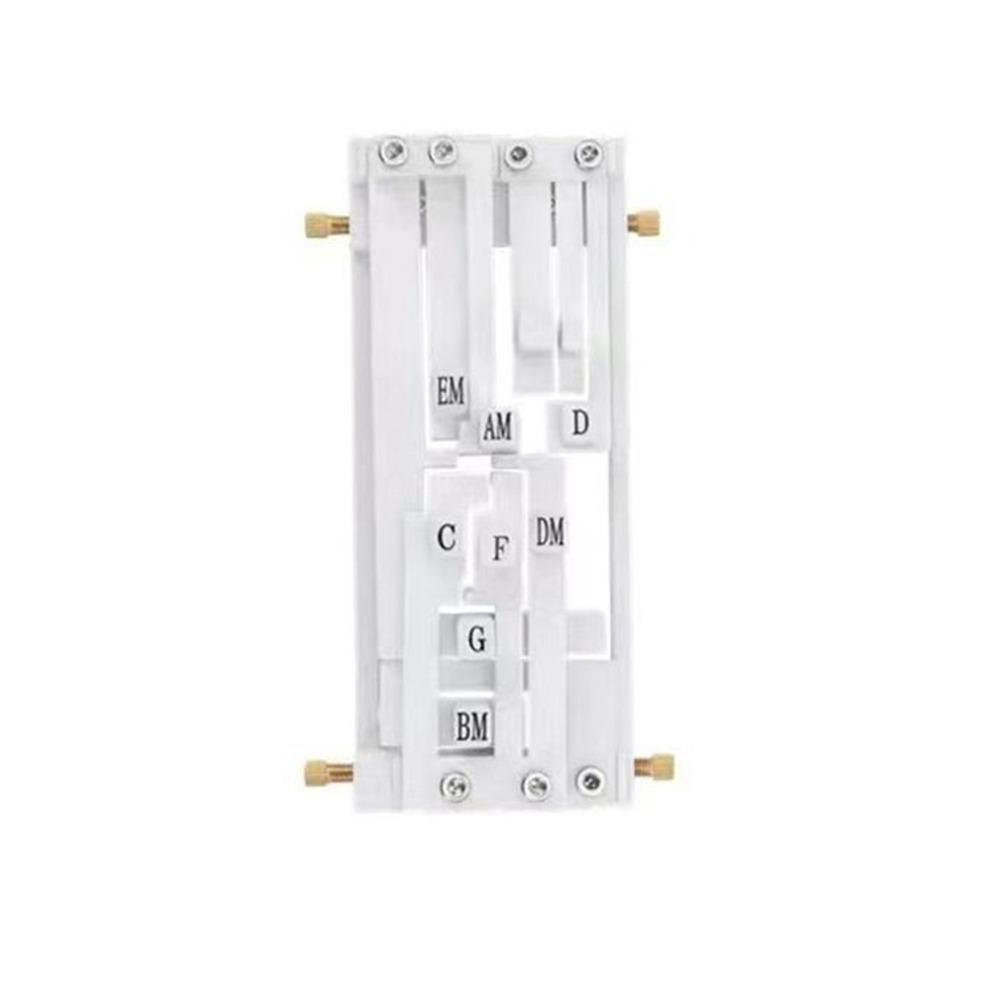 Assistant Learning Guitar Chord Trainer Guitar Finger Practice Tool Guitar Chord Learning Tool White simple