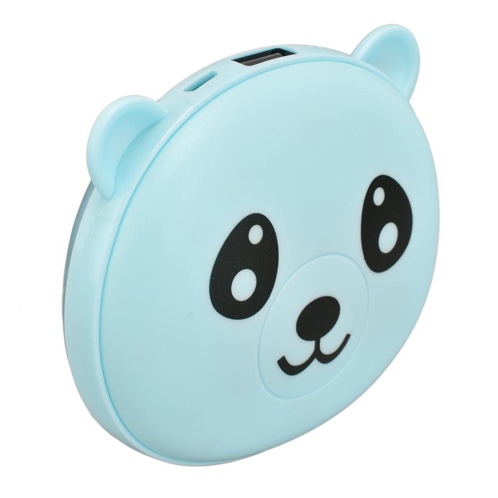 Hand Warmer   Portable Double Sides Heating USB Rechargeable Winter Heater with USB Cable for School   Home