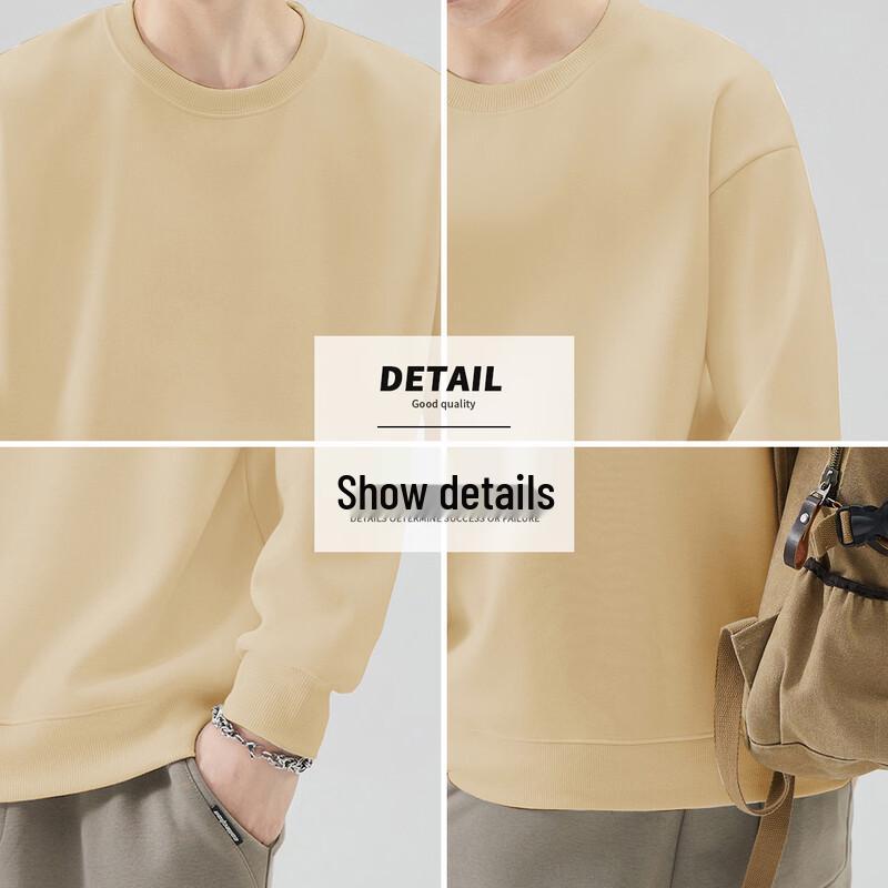 Baleno Men's S&K Series Loose Fit Round Neck Sweatshirt