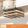Non-punching Cutting Board Hanging Rack Under Cabinet Storage Shelf  Kitchen Placement Storage Rack