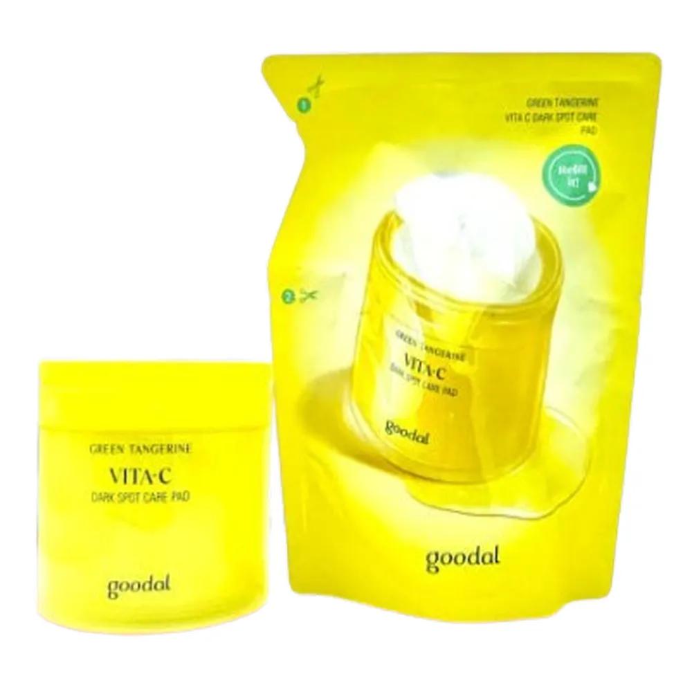 Goodal Green Tangerine Vita C Toner Pads 70p+70p