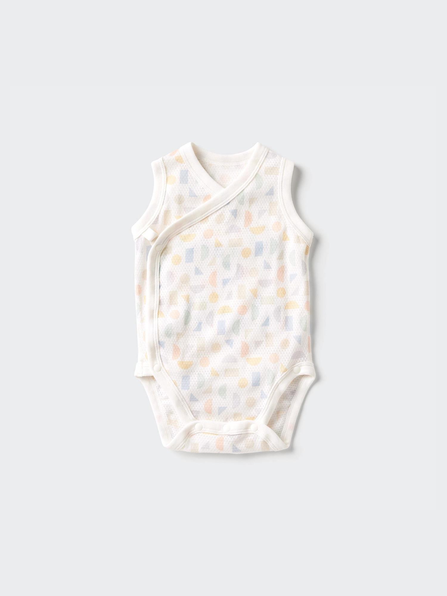 

Uniqlo Japan Cotton Mesh Bodysuit Sleeveless