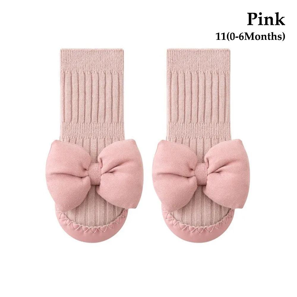 1 pár Podzimní dětské ponožkové boty Střední délka Dětské první botičky Dětské batolecí boty Dívčí Princezna