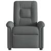 Relaxation Armchair Dark Grey Fabric
