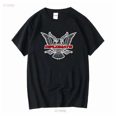 Diplomats DipseT T Shirt Different Styles and Colors Available Long or Short Sleeves Vintage Washed Fashion Homme Versatile