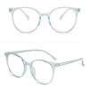 Trendy Office Anti Blue Light Glasses for Women Fashion Transparent Jelly Color Computer Glasses Blue Ray Blocking Lens Eyewear