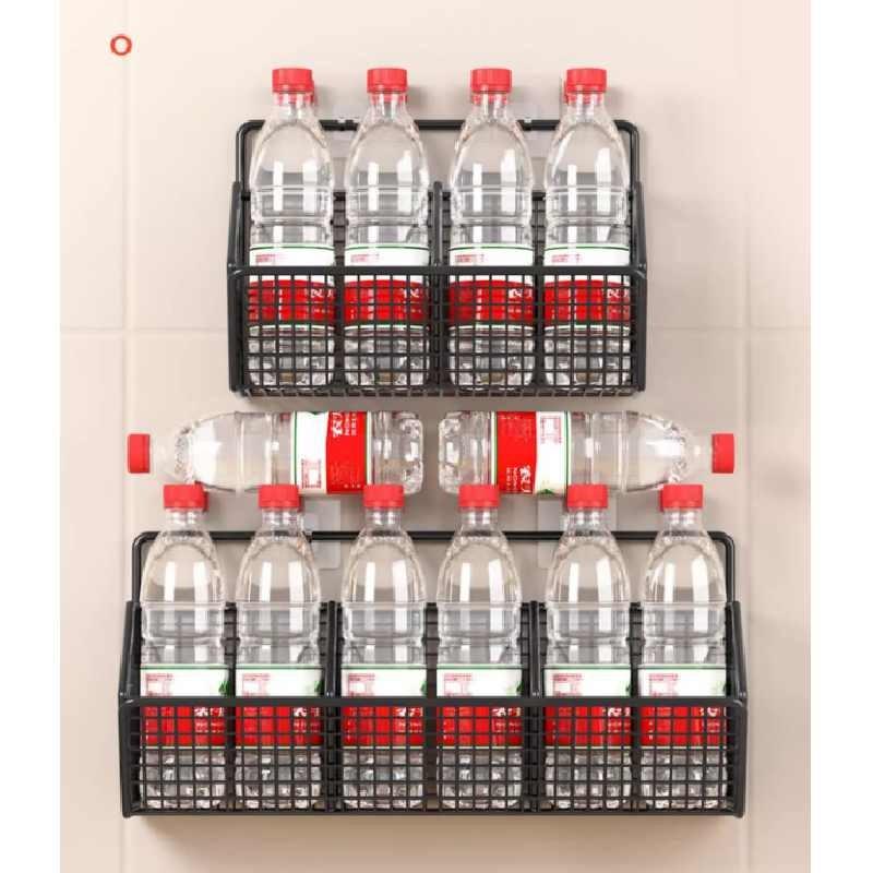 Kitchen Condiments Utensils Organizer Rack Wall Hanging Storage Tools Plate