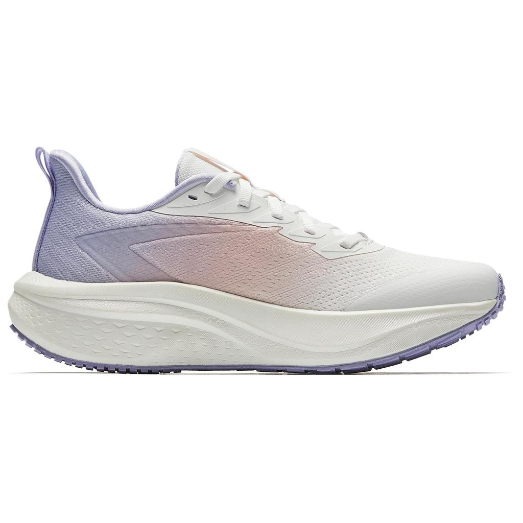 Anta Mah 5Se Comfortable Non-Slip Wear-Resistant Breathable Lightweight Low-Top Casual Running Shoes Women Sneakers White Purple Pink 122515582-5