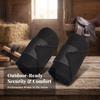 2 Pieces Horse Fleece Bandages Adjustable Leg Wraps Standing