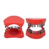 Denture Drill Bit Holder Teeth Model Shaped Full Opening Screwdriver Bit Organizing Holder with 28 Drill Bits
