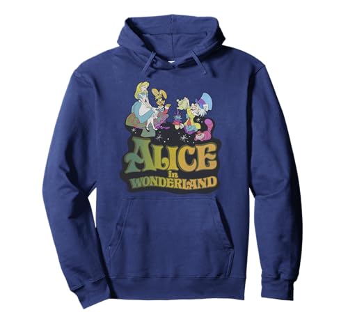 Disney Alice in Wonderland Mad Tea Party Movie Poster Hoodie