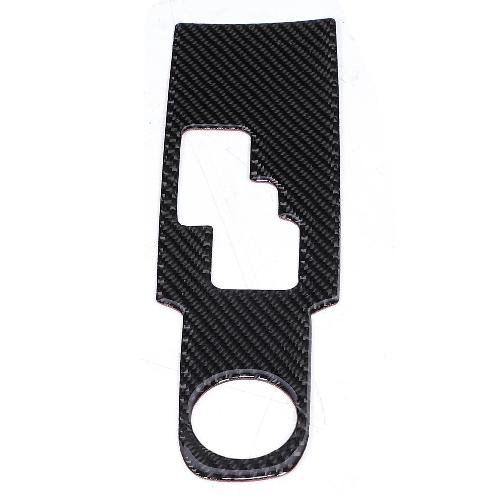

4Pcs Set Shift Panel Trim Carbon Fiber Cover Interior Decor Fit for Nissan GTR R35 08‑16