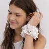 Classic Lace Scrunchie - Cloud White