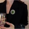 Senior Brooches Flower Leaf Brooch Pins for Women Suit Pendant  Fashion Brooches Jewelry