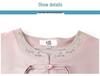 Chinese Style Summer Suit: Fashionable Three-Quarter Sleeve Two-Piece Set for Middle-Aged and Elderly Women