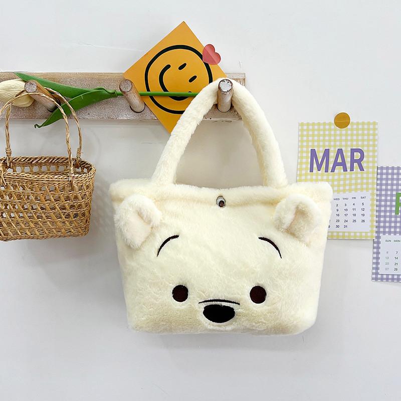 Cute Plush Kuromi Cartoon Bag For Kids Lightweight Breathable Anti Theft Design